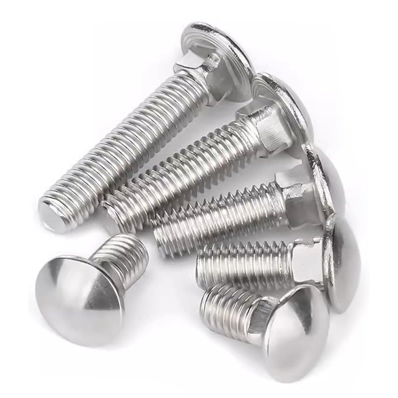 sotoolstop Store 1/4-20 x 1-1/4" Carriage Bolts Screws, Stainless Steel 18-8 (304) Round Head Square Neck Carriage Bolts, Fully Threaded, Pack of 20 - Image 4